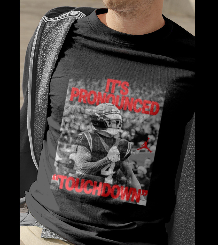 Tetairoa McMillan Carolina Panthers Jordan It's Pronounced Touchdown T-Shirt