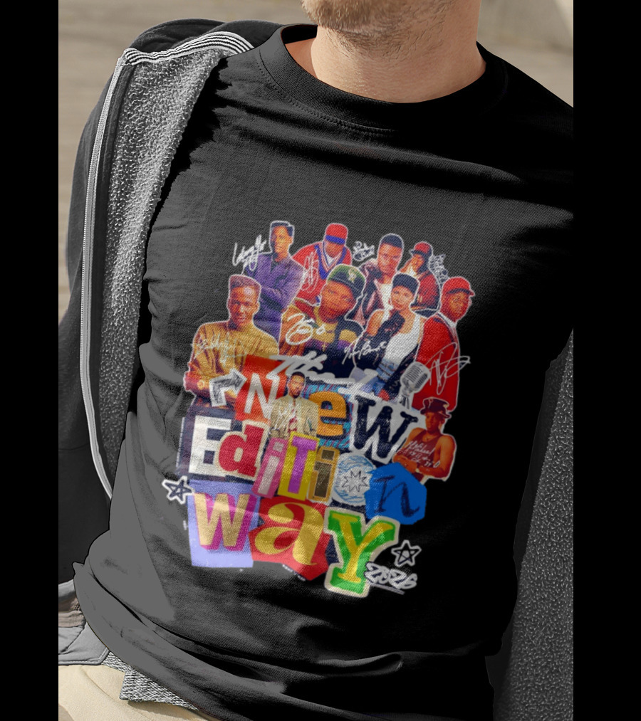 New Edition 2026 Signatures Collage T-Shirt
