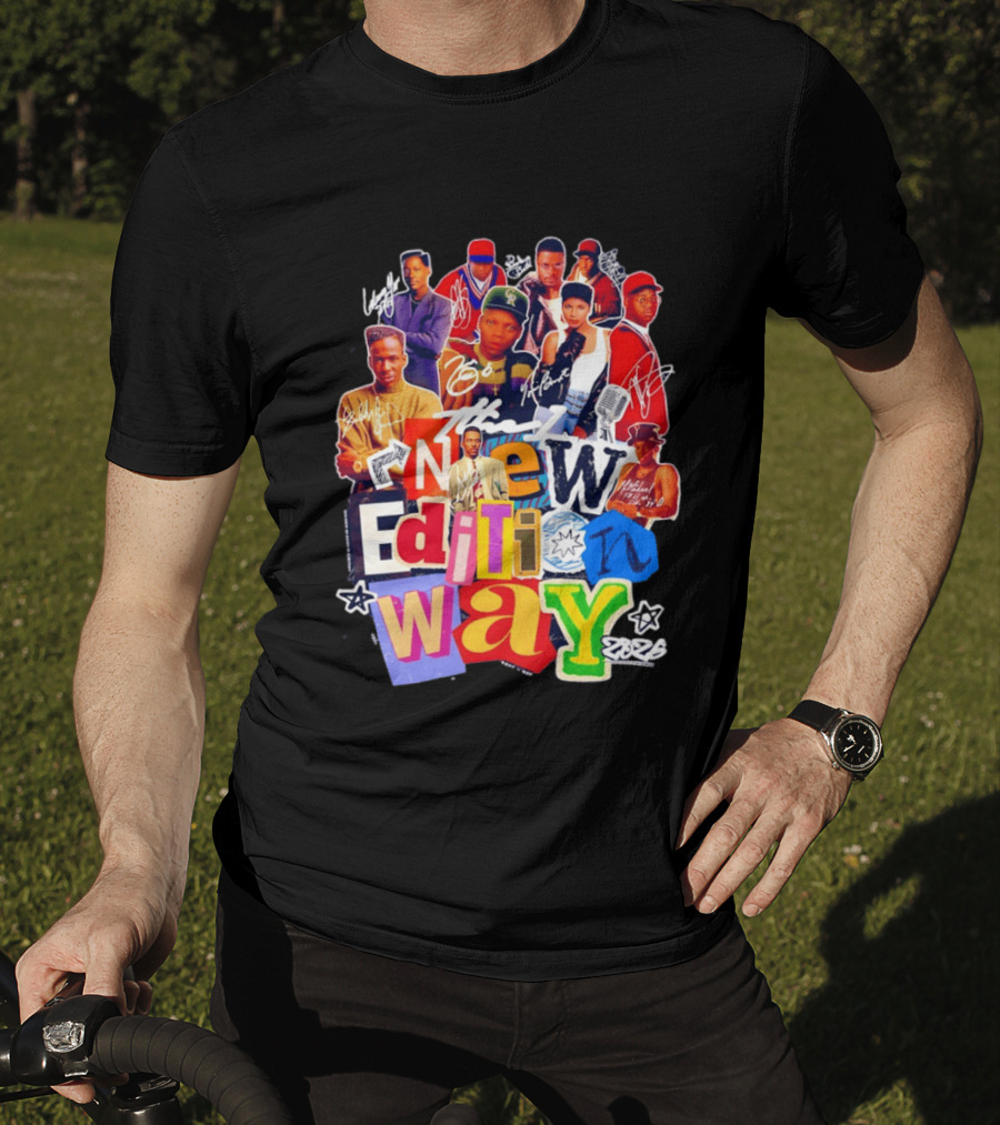 New Edition 2026 Signatures Collage T-Shirt