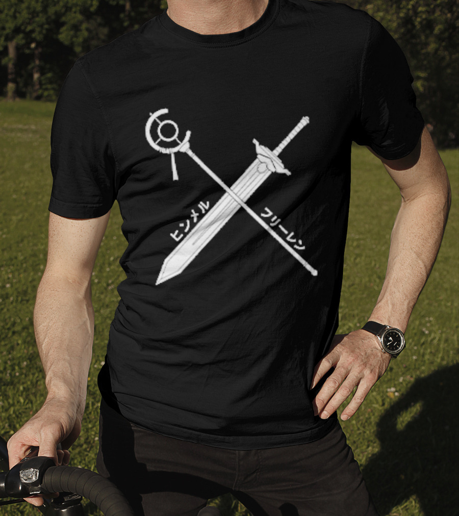 Himmel Frieren Sword Staff Japanese T-Shirt