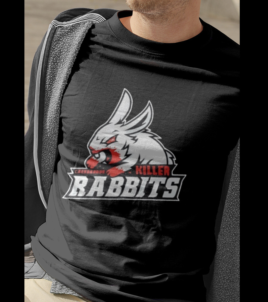 Caerbannog Killer Rabbits Bloody Bunny T-Shirt