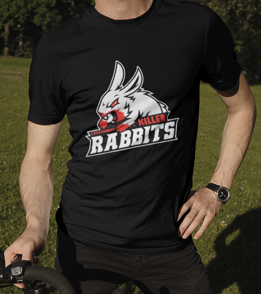 Caerbannog Killer Rabbits Bloody Bunny T-Shirt