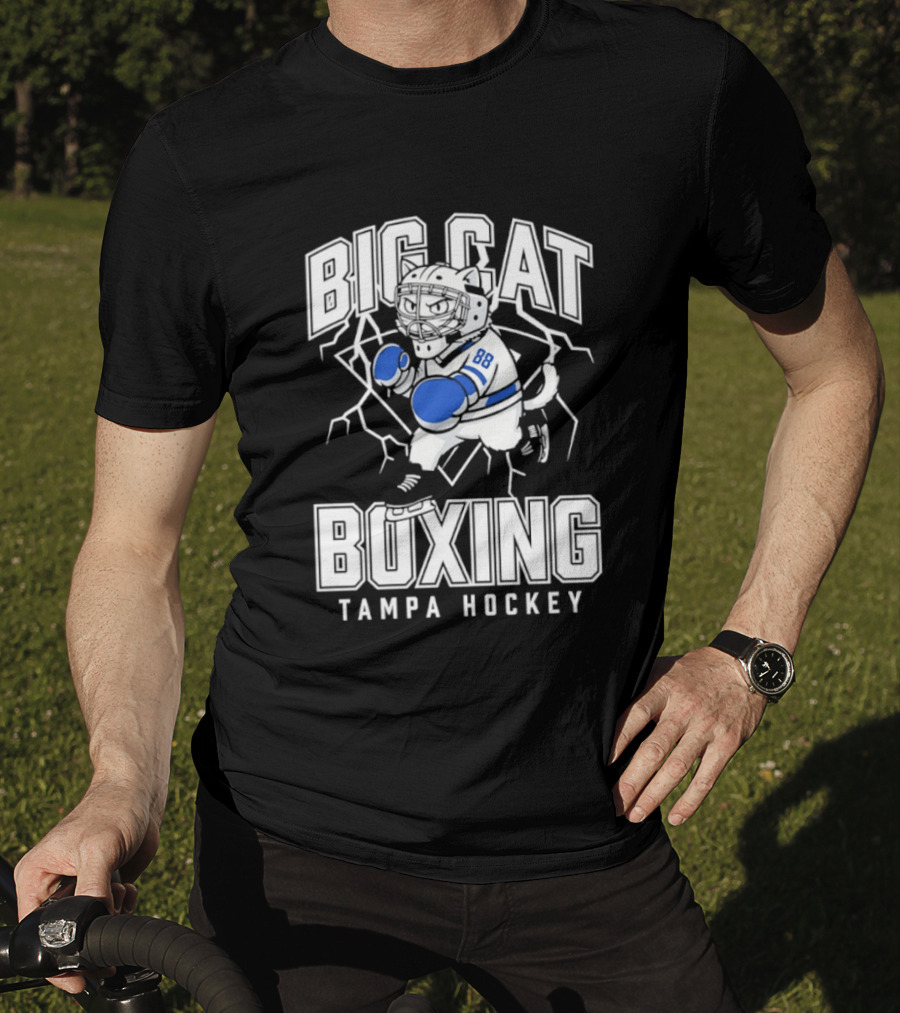 Big Cat Boxing Tampa Hockey Lightning 88 T-Shirt