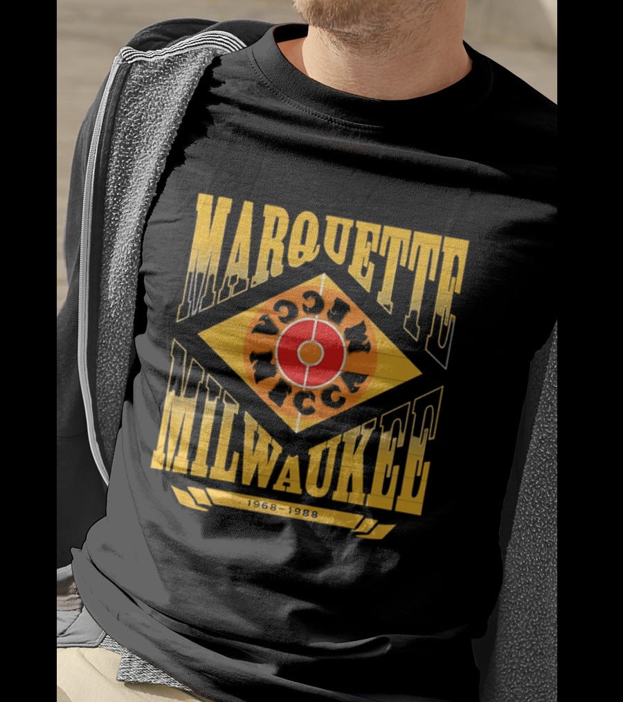 Marquette Golden Eagles Basketball MECCA Milwaukee T-Shirt