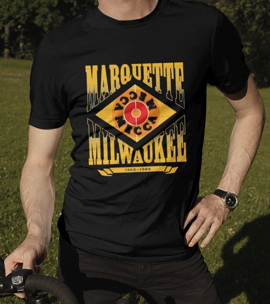 Marquette Golden Eagles Basketball MECCA Milwaukee T-Shirt