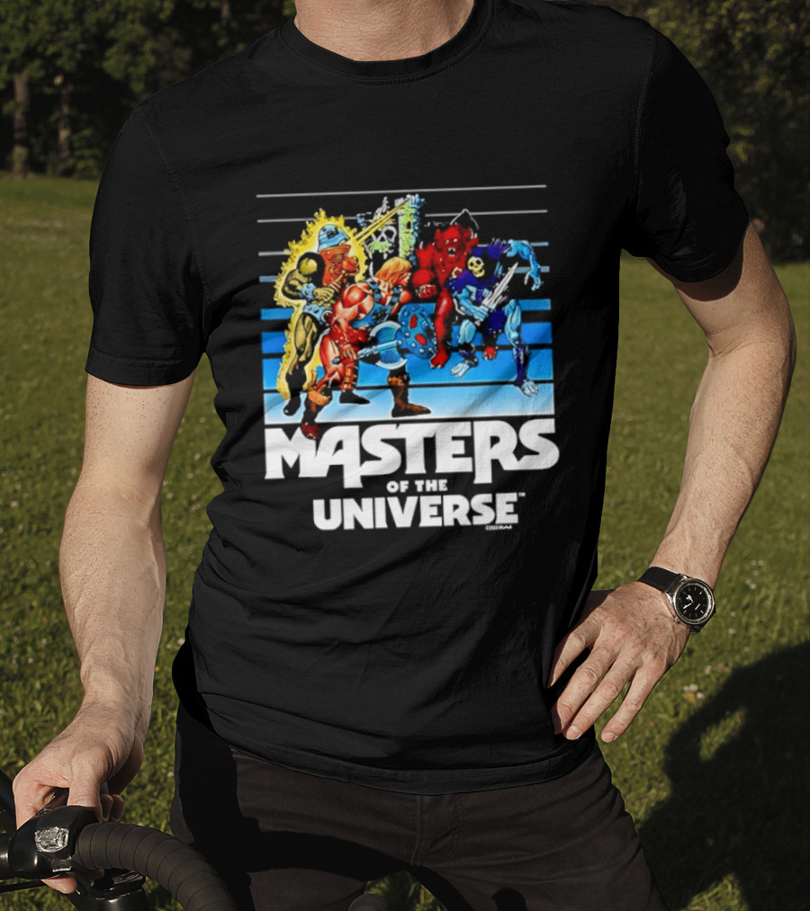 Masters Of The Universe He Man Skeletor And Characters Clash T-Shirt