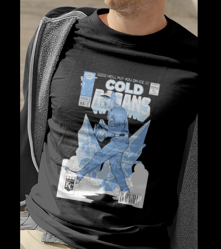 Kansas City Royals Cold Cole Ragans He'll Put You On Ice T-Shirt