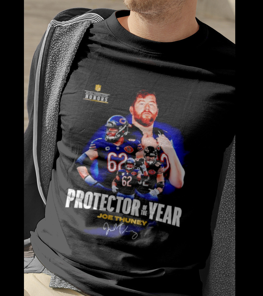 Chicago Bears Joe Thuney Protector Of The Year Honor 2025 T-Shirt