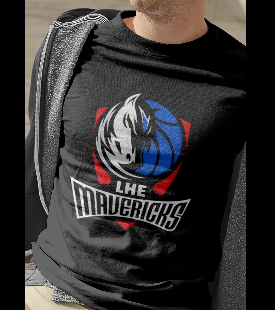 LHE Mavericks Dallas Mavericks Basketball Team T-Shirt