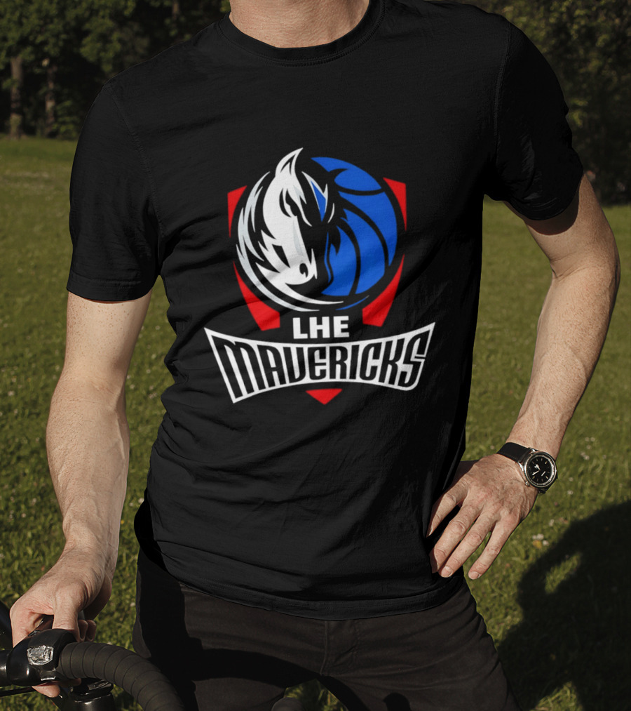 LHE Mavericks Dallas Mavericks Basketball Team T-Shirt