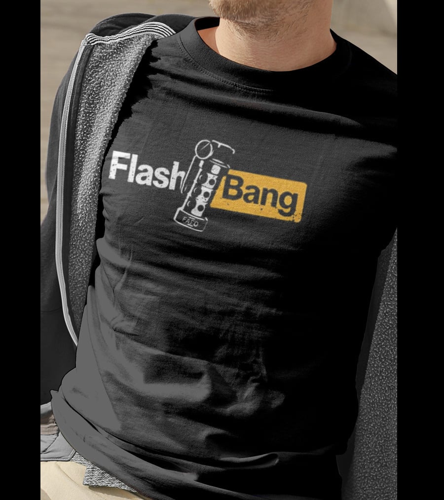 Flash Bang FAFO Grenade Concept T-Shirt