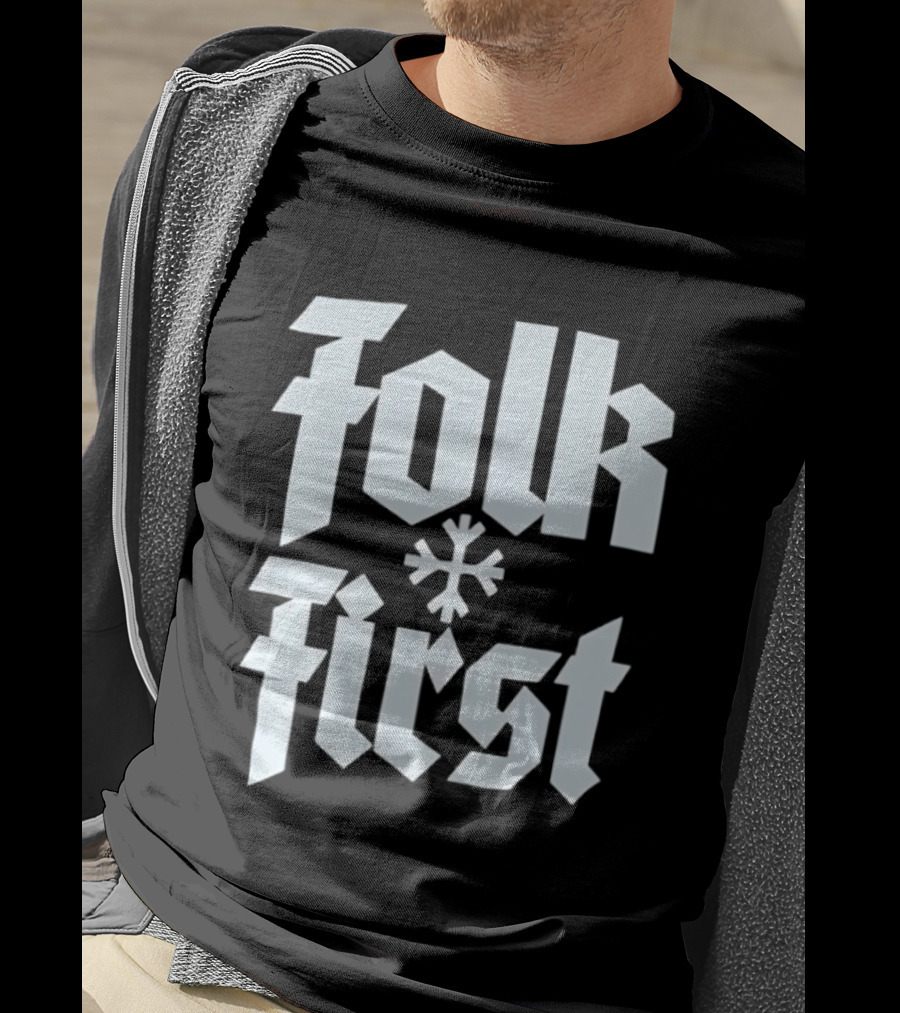 Folk First Snowflake T-Shirt