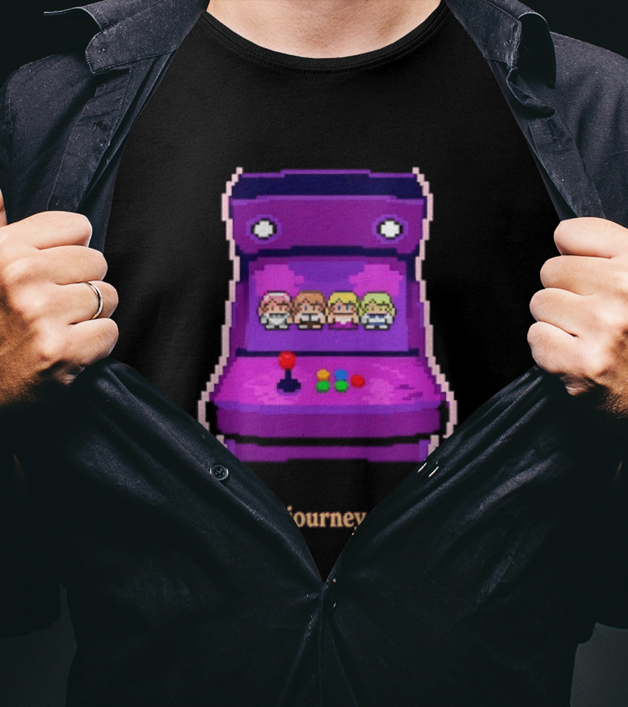 Arcade Adventure Your Waifu Journey Starts Now Game T-Shirt