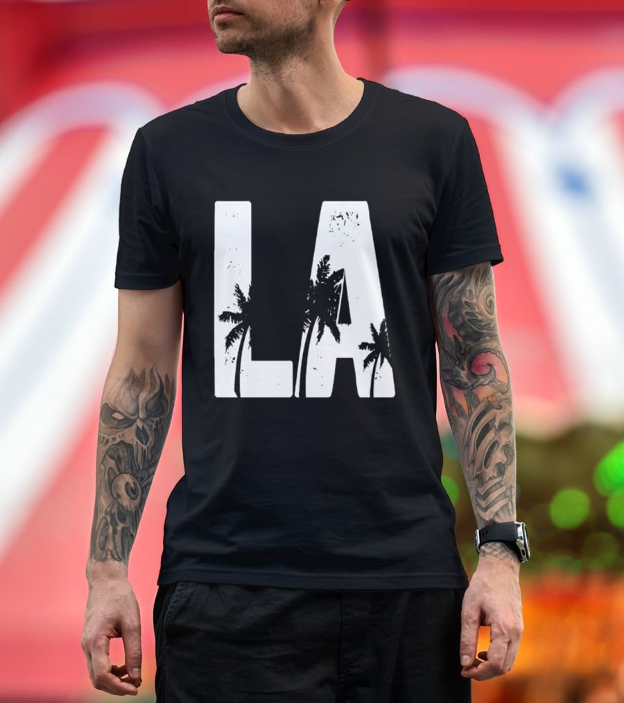 LA Los Angeles Palm Trees T-Shirt
