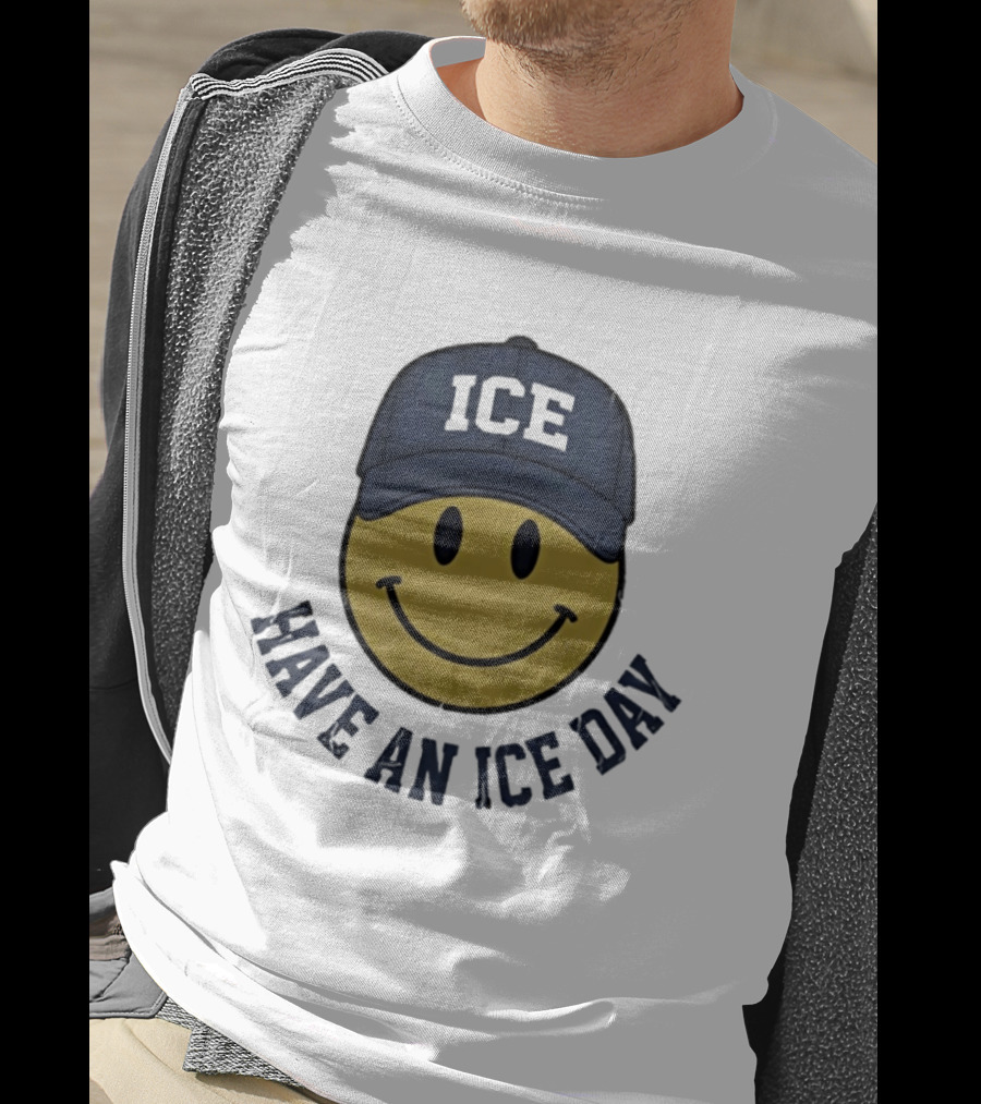 Have An Ice Day ICE Smiley Face Youth T-Shirt