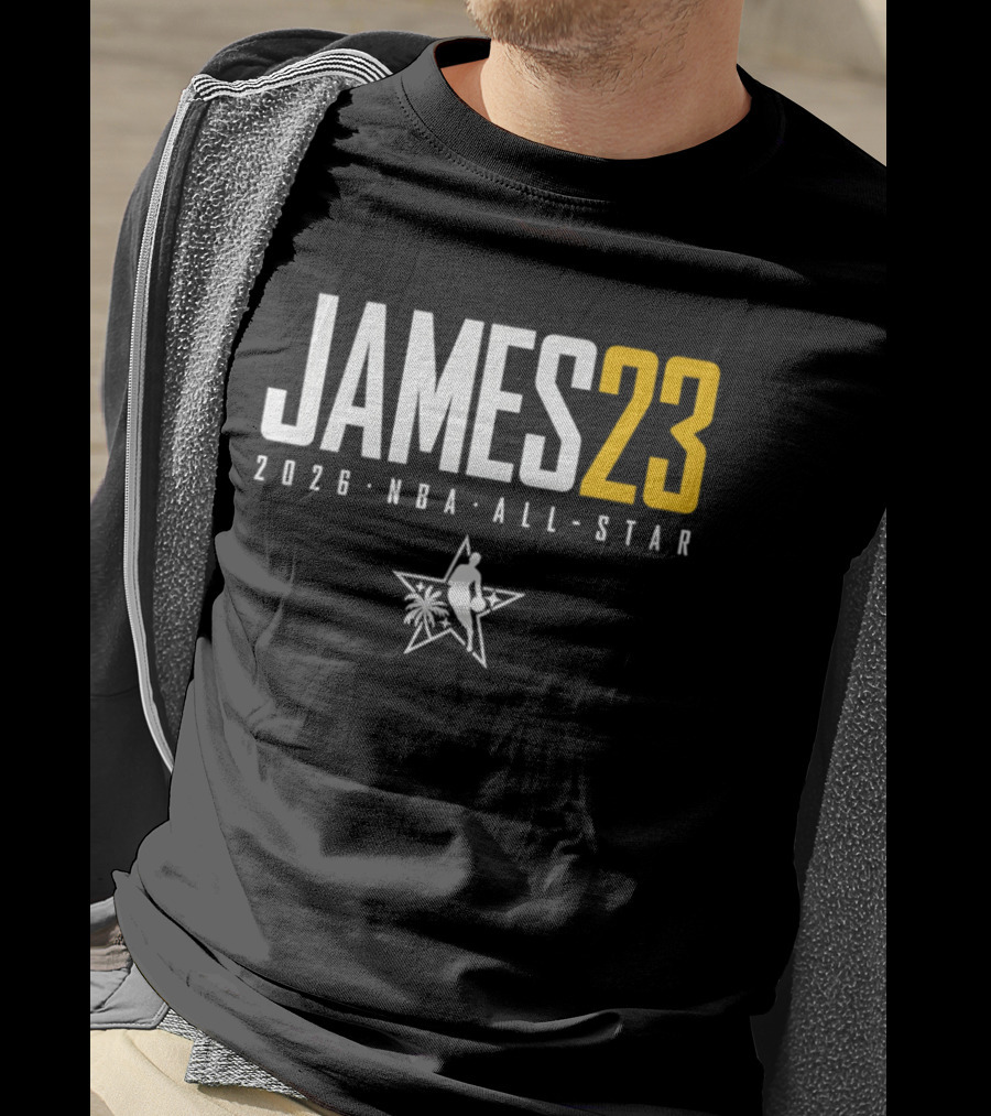 LeBron James 23 2026 NBA All Star T-Shirt