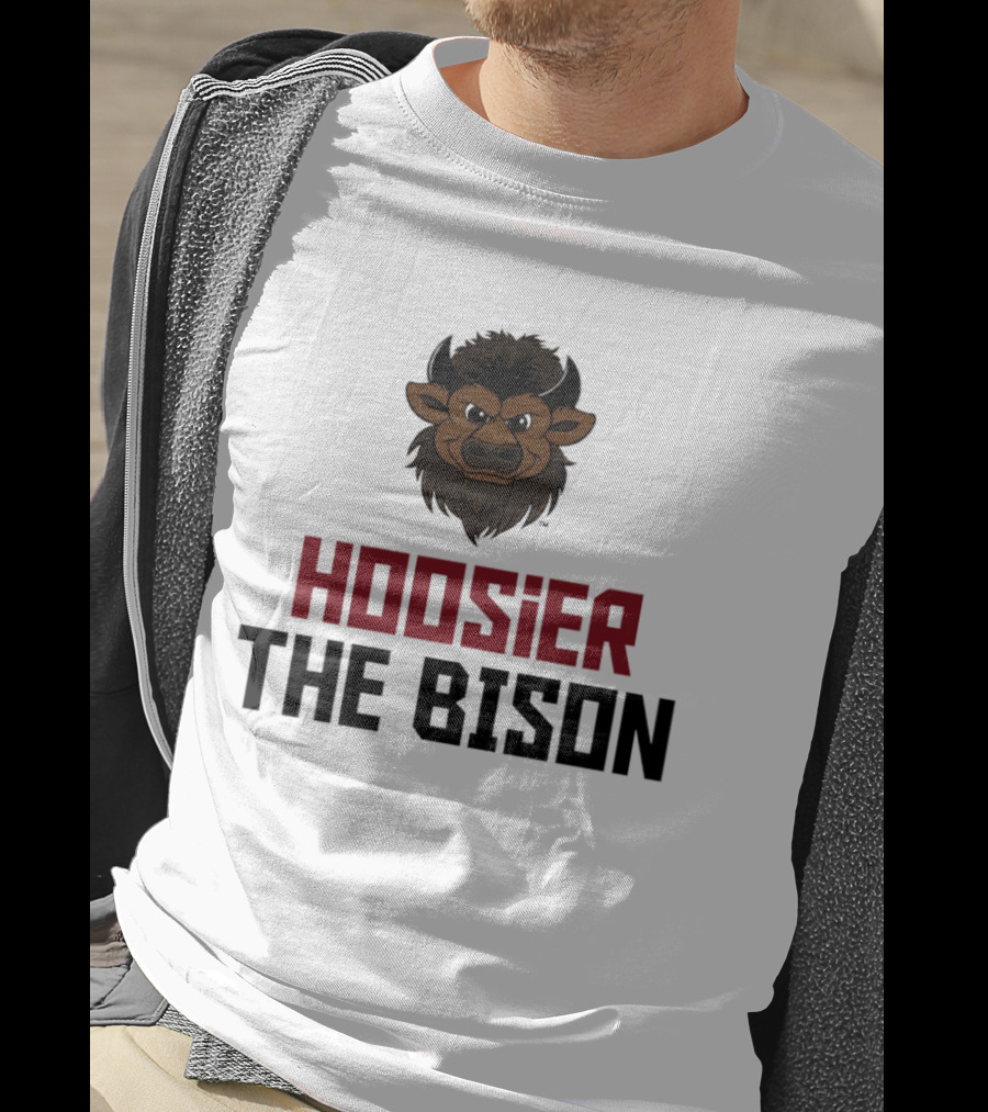 Hoosier The Bison Indiana Squared Off T-Shirt