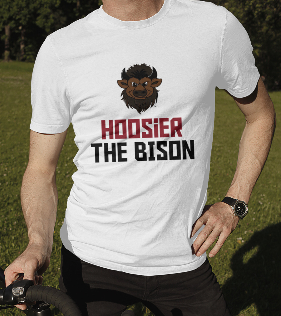 Hoosier The Bison Indiana Squared Off T-Shirt