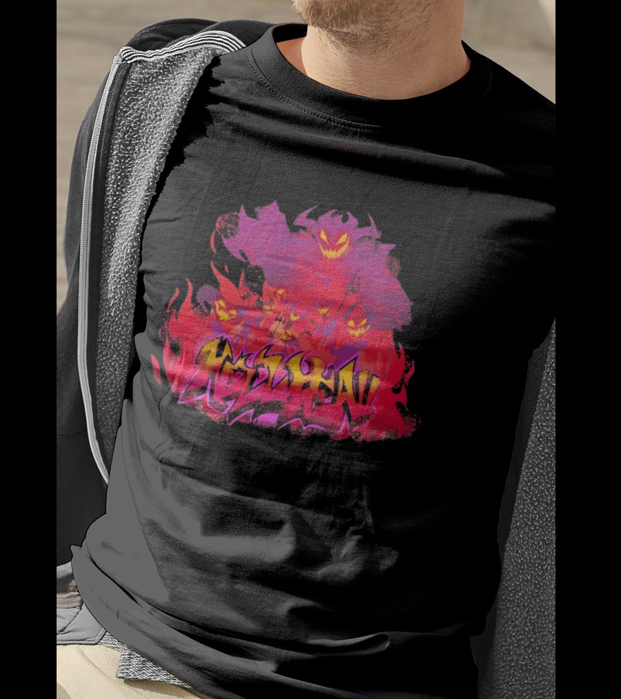 Helluva Boss SpindleHorse Graffiti Demon T-Shirt