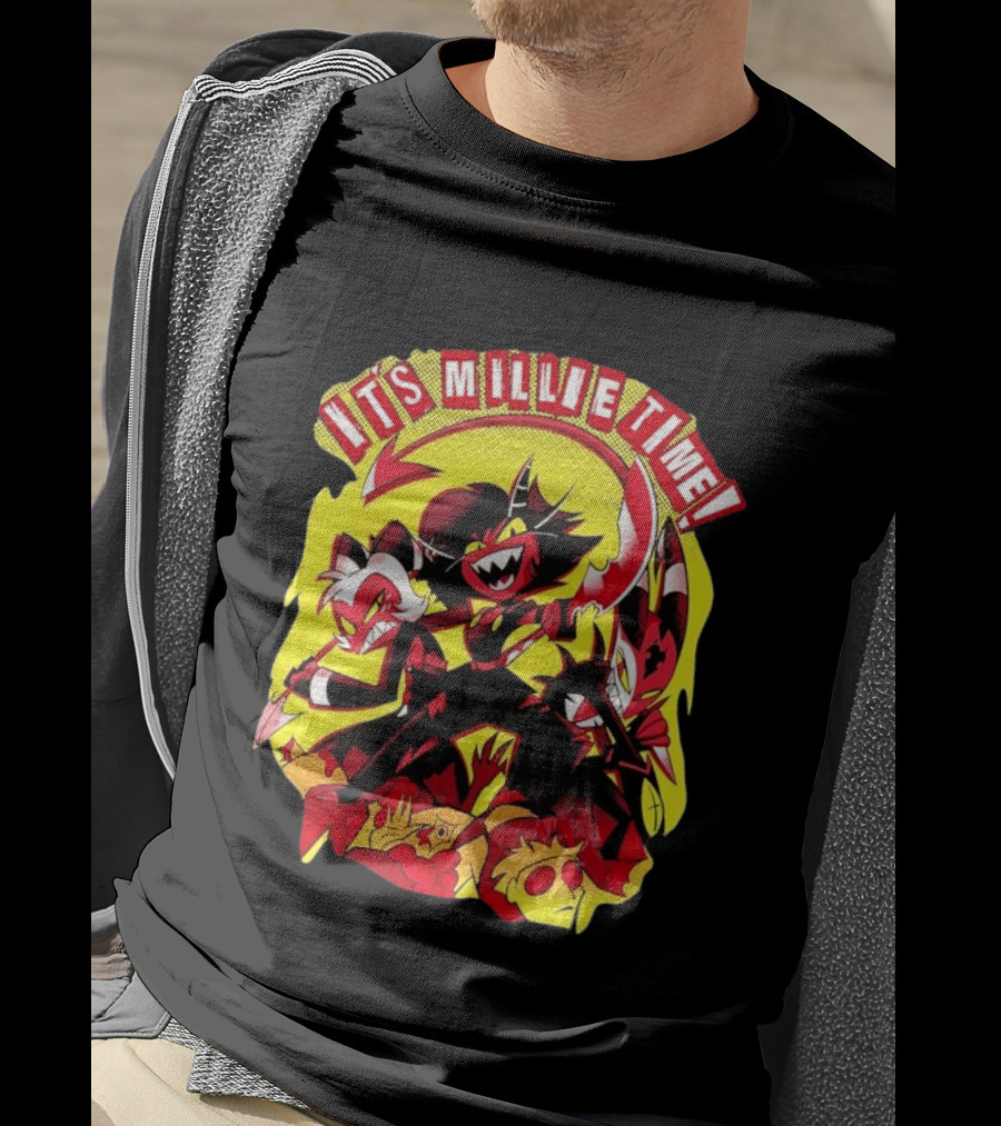 Spindlehorse It's Millie Time Helluva Boss Characters T-Shirt