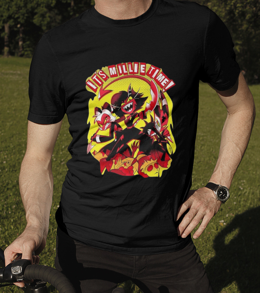 Spindlehorse It's Millie Time Helluva Boss Characters T-Shirt