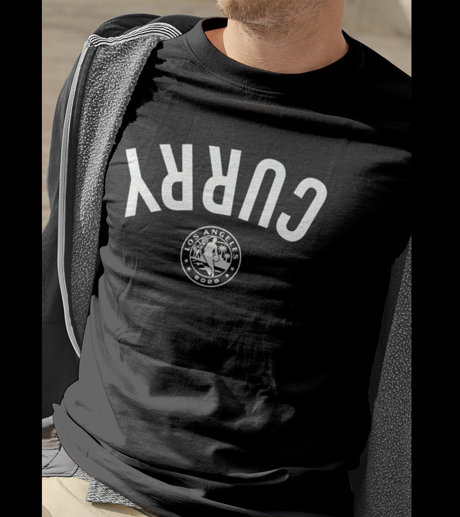 Steph Curry Golden State Warriors 2026 Los Angeles Invert T-Shirt