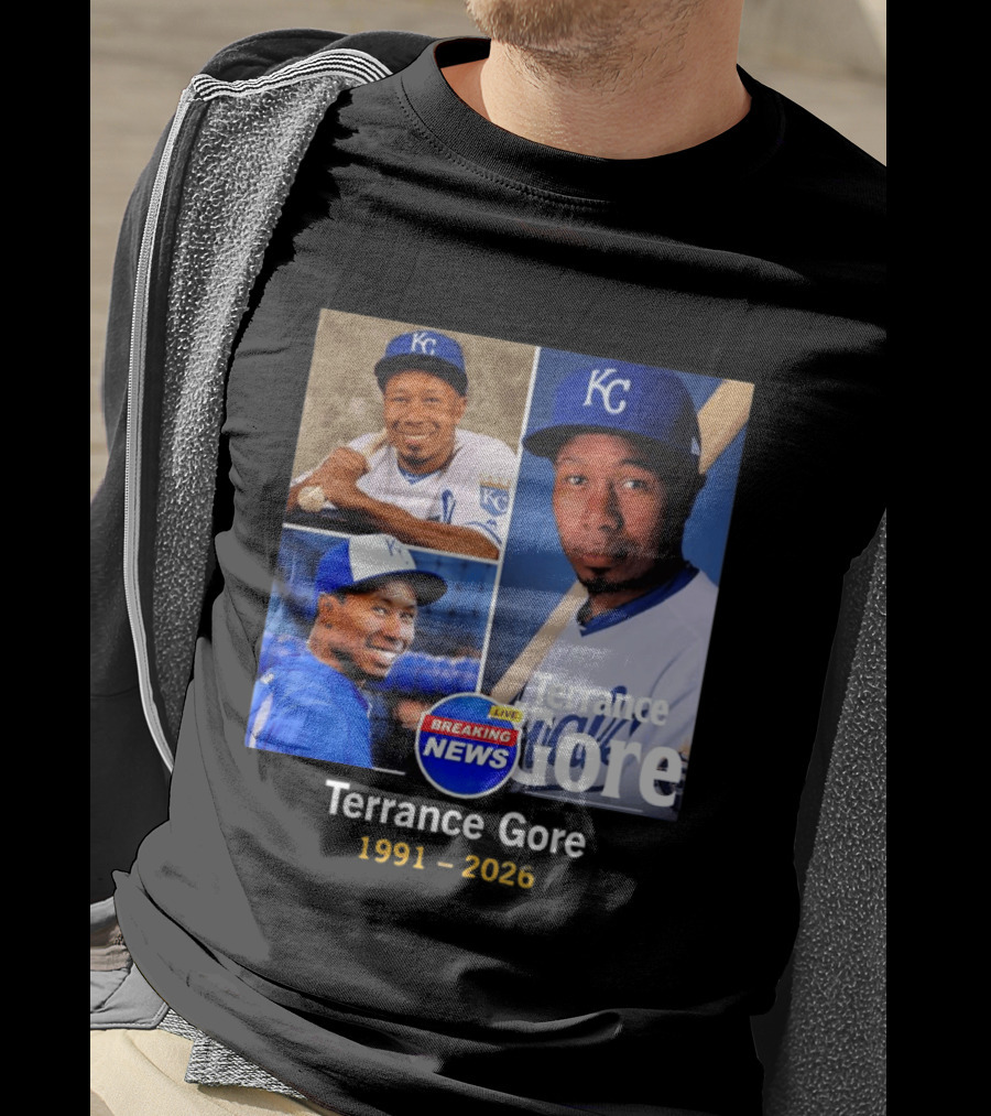 Terrance Gore Kansas City KC Breaking News 1991 2026 T-Shirt