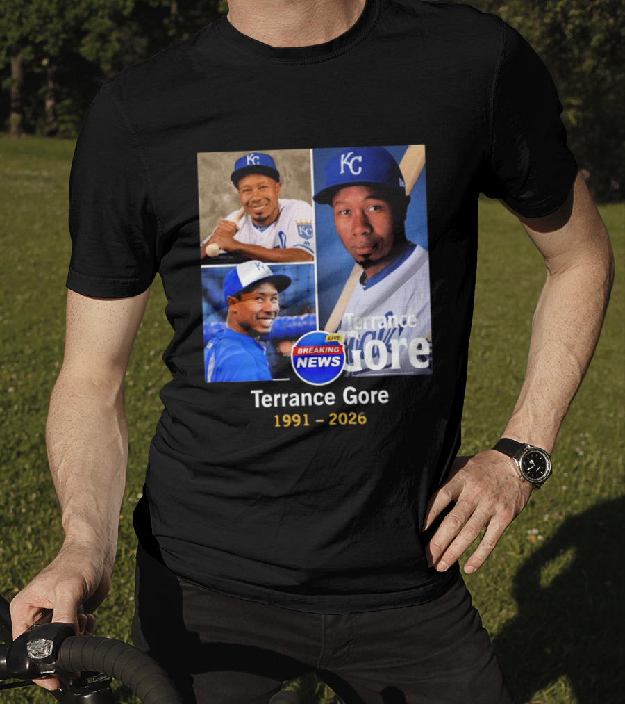 Terrance Gore Kansas City KC Breaking News 1991 2026 T-Shirt