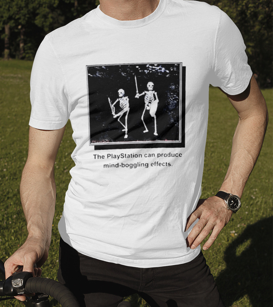 The PlayStation Can Produce Mind Boggling Effects Skeleton Warriors T-Shirt