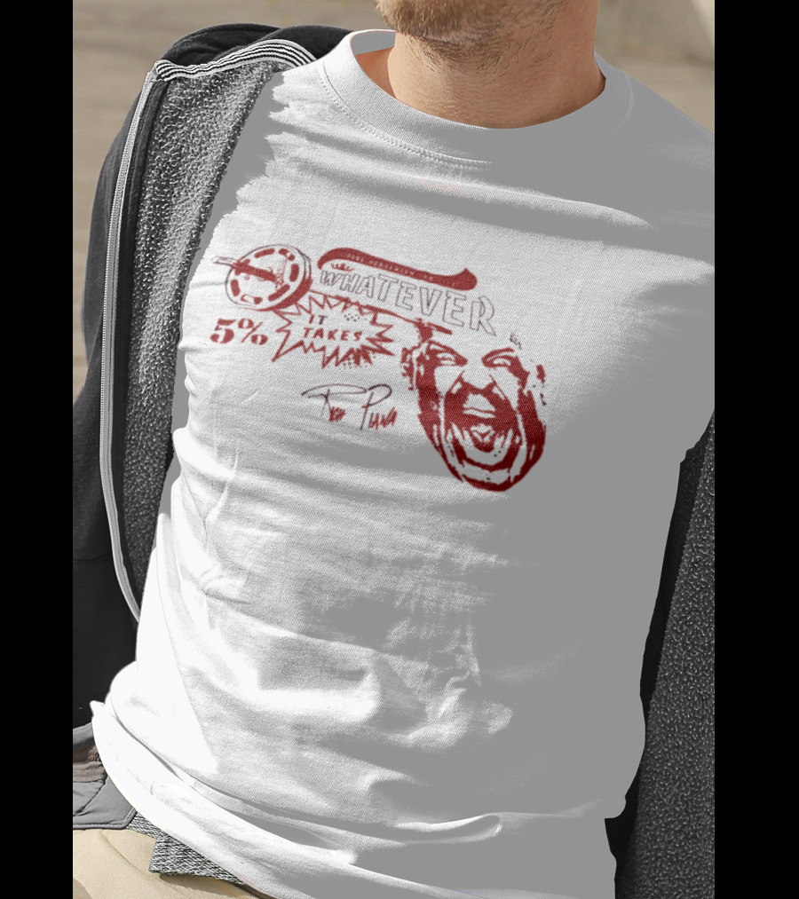 Whatever It Takes 5% Percenters For Life Red T-Shirt