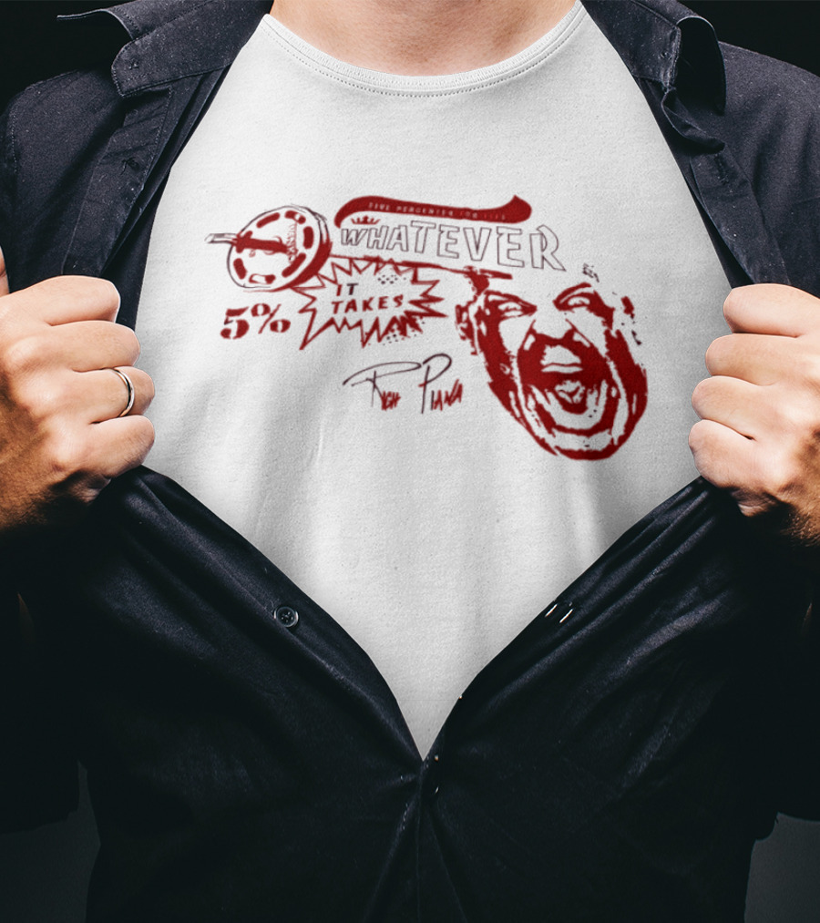 Whatever It Takes 5% Percenters For Life Red T-Shirt
