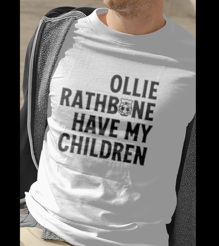 Wrexham AFC Ollie Rathbone Have My Children Football Fan T-Shirt