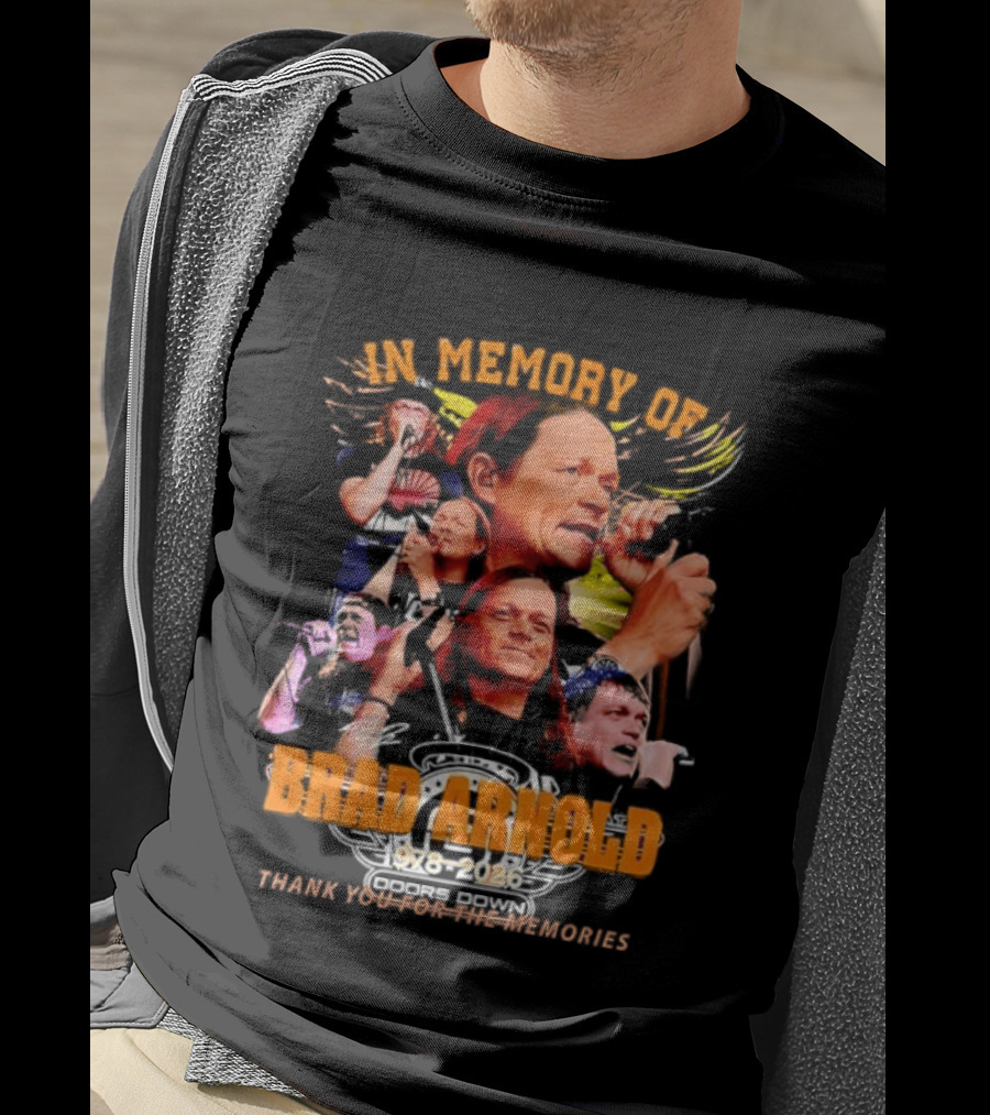 In Memory Of Brad Arnold Thank You 1928 2026 T-Shirt