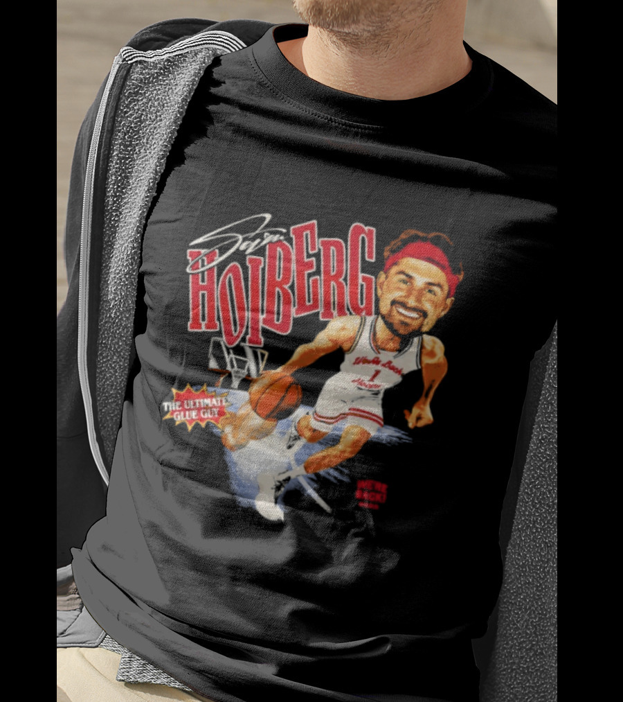 Sam Hoiberg Basketball Caricature The Ultimate Glue Guy T-Shirt