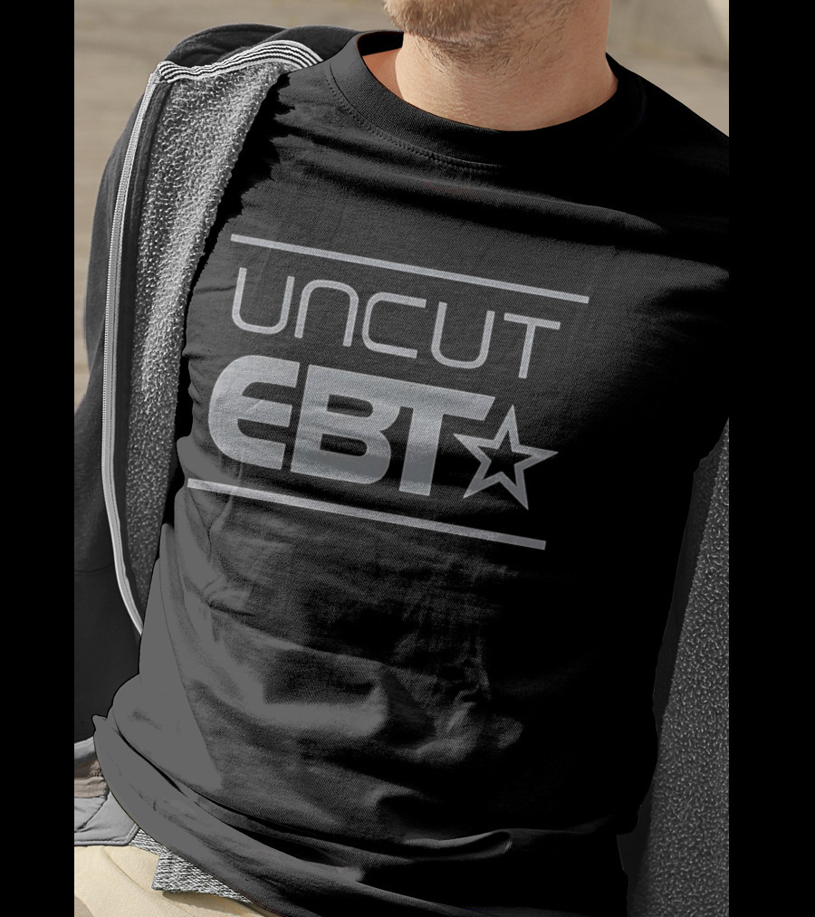 UNCUT EBT Participant Discretion Star Symbol Caution T-Shirt