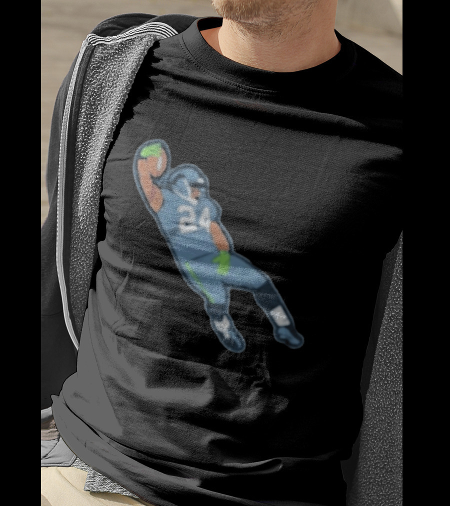 Seahawks The Quake Celebration Rob Staton 24 T-Shirt