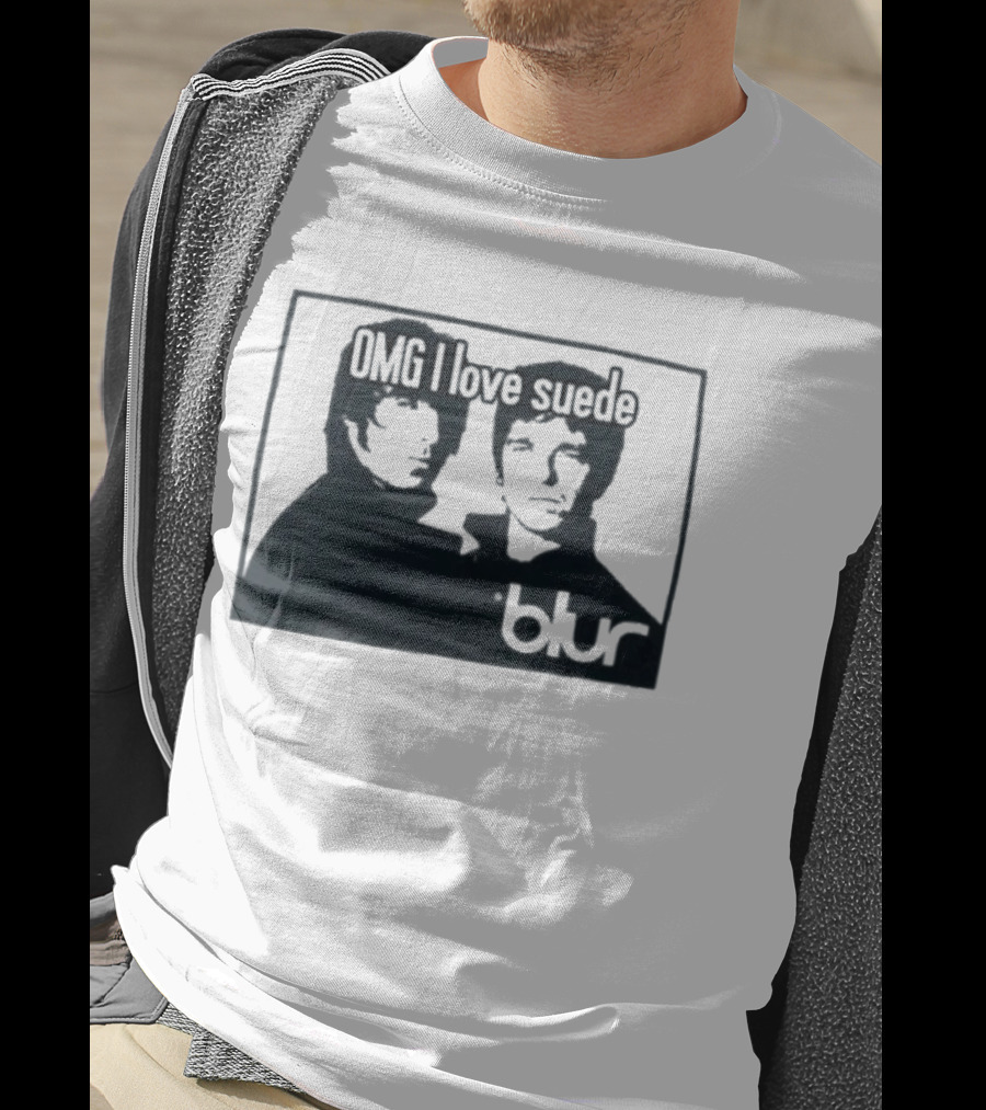 OMG I Love Suede Blur T-Shirt