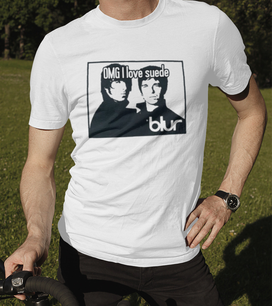 OMG I Love Suede Blur T-Shirt
