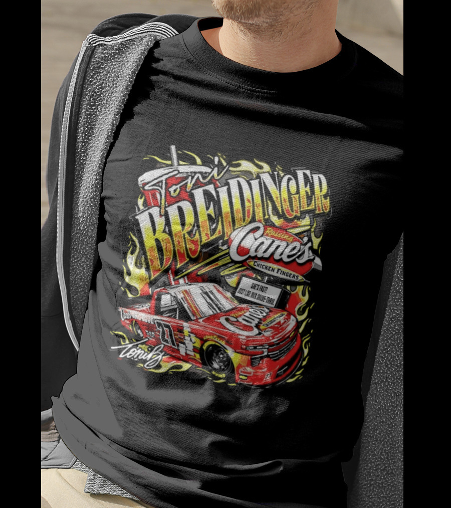 Raising Cane's Breidinger NASCAR Craftsman Truck Series Daytona 2026 T-Shirt