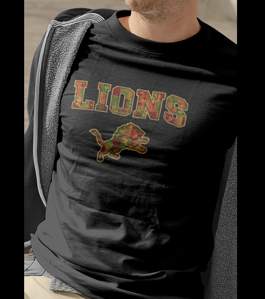 Detroit Lions Century Of Strength 100th Pride Of History T-Shirt