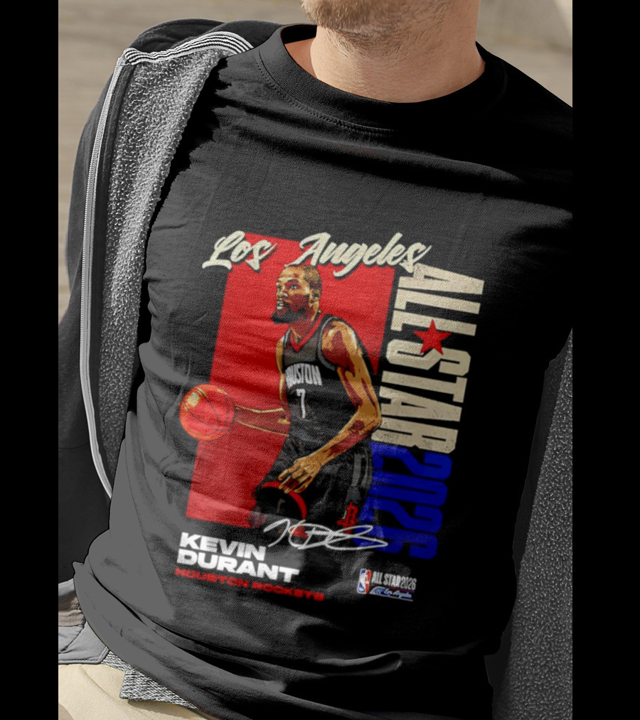 Los Angeles All Star 2026 Kevin Durant Houston Rockets T-Shirt
