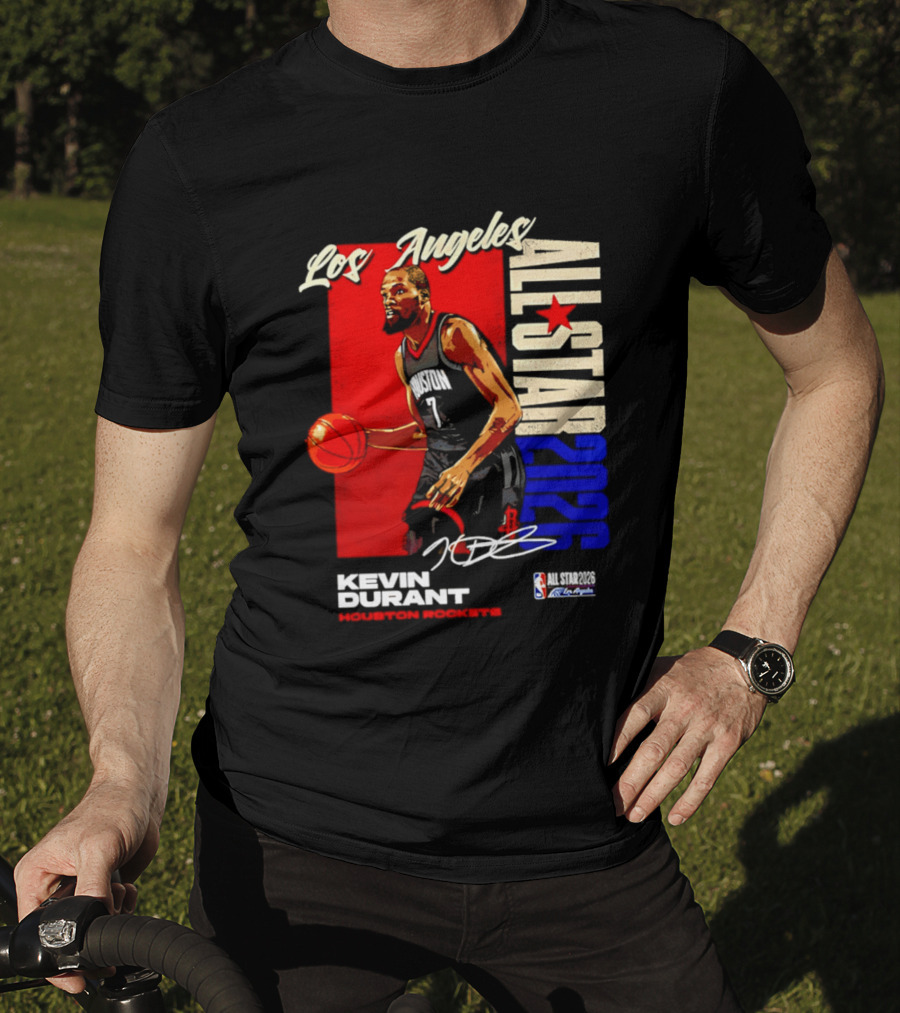 Los Angeles All Star 2026 Kevin Durant Houston Rockets T-Shirt