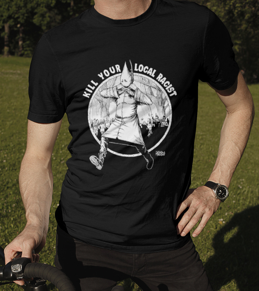 Kill Your Local Racist Diablo Macabre Circle Figure T-Shirt
