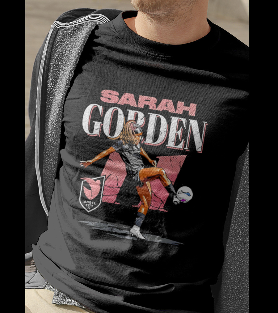 Sarah Gorden Soccer Player Angel City FC T-Shirt