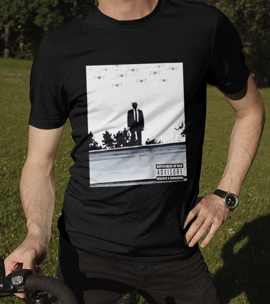 Trump Drone 2026 Department Of War Advisory Research And Development T-Shirt