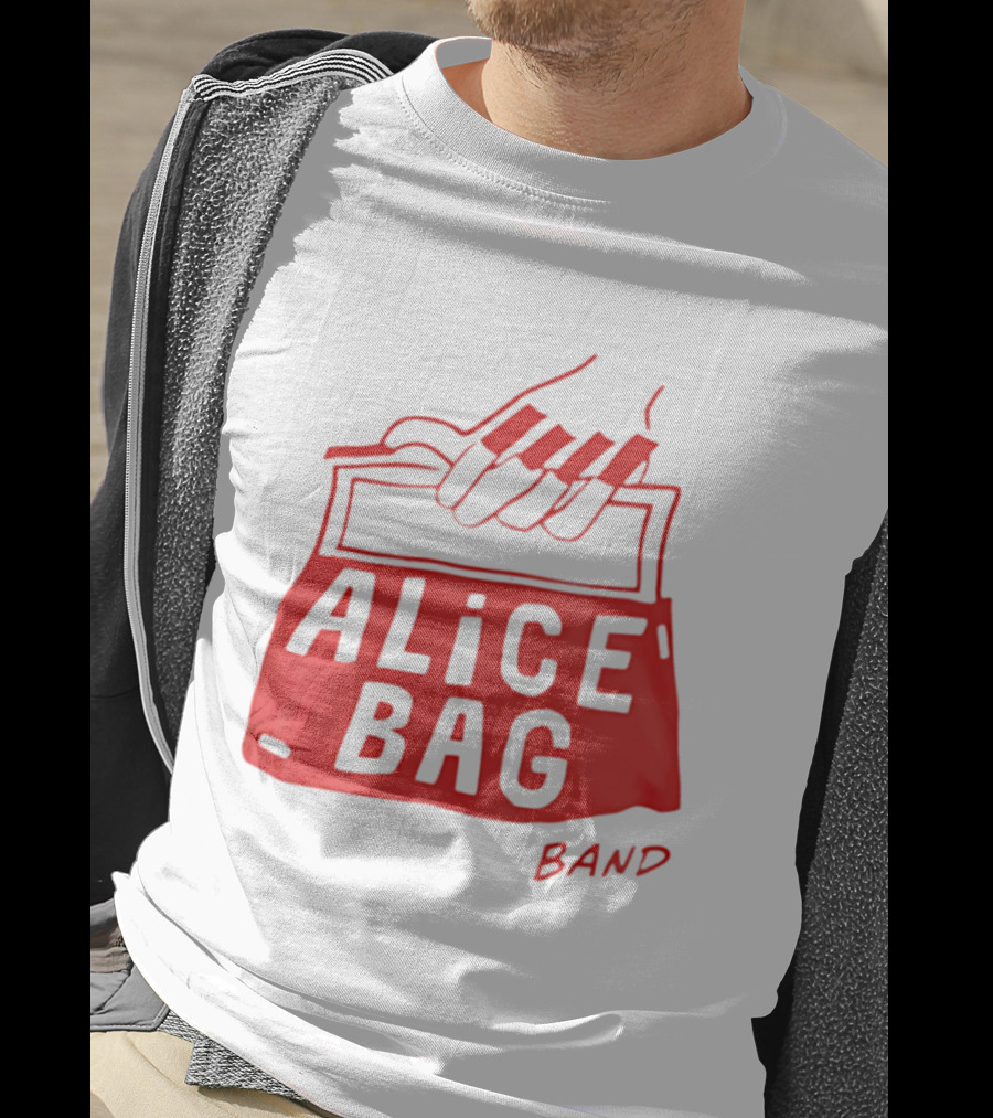 Alice Bag Band Iconic Red Hand Sardine Concept 2026 T-Shirt
