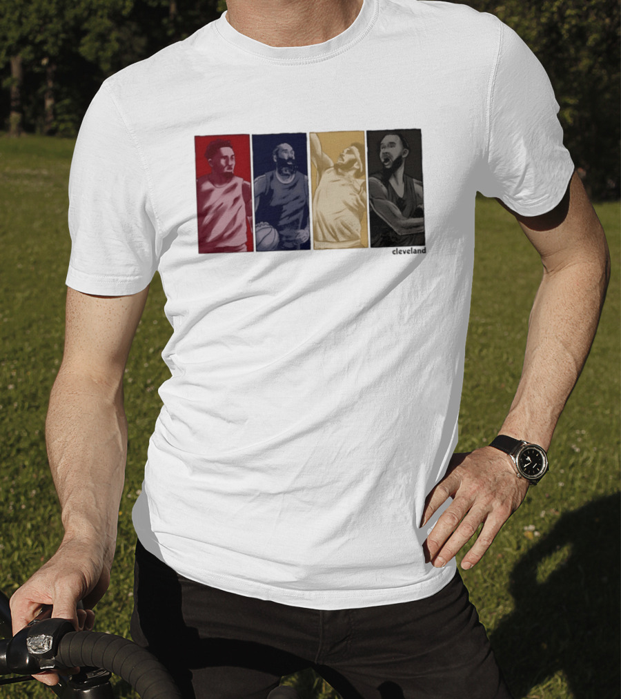Cleveland Browns Youth Core Four Basketball Players Cleveland T-Shirt