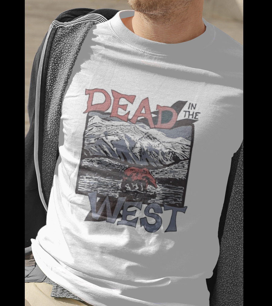 Dead In The West Bear Mountain Landscape T-Shirt