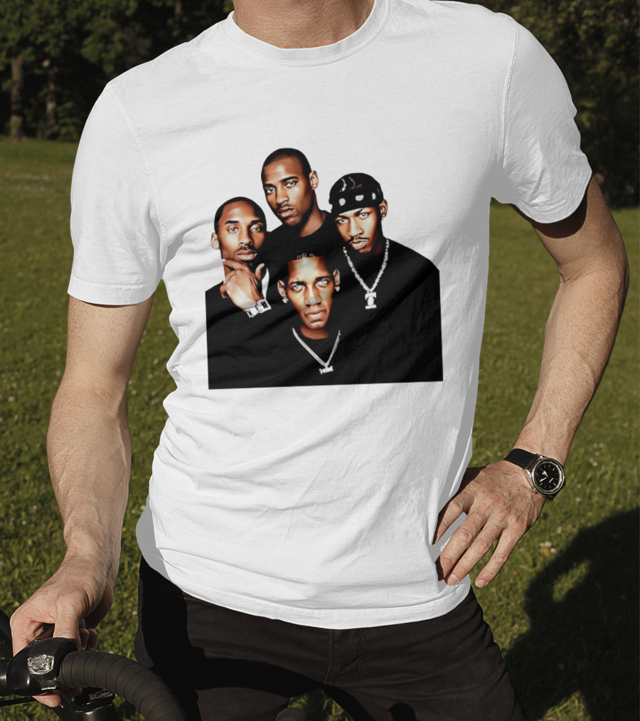 Kobe Iverson Mac Carter Basketball Legends Iconic Group T-Shirt