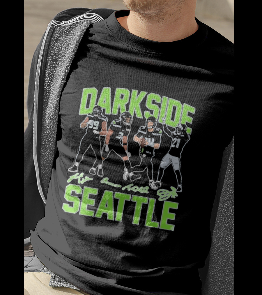 Dark Side Seattle Williams Emmanwori Jones Witherspoon Football Team T-Shirt